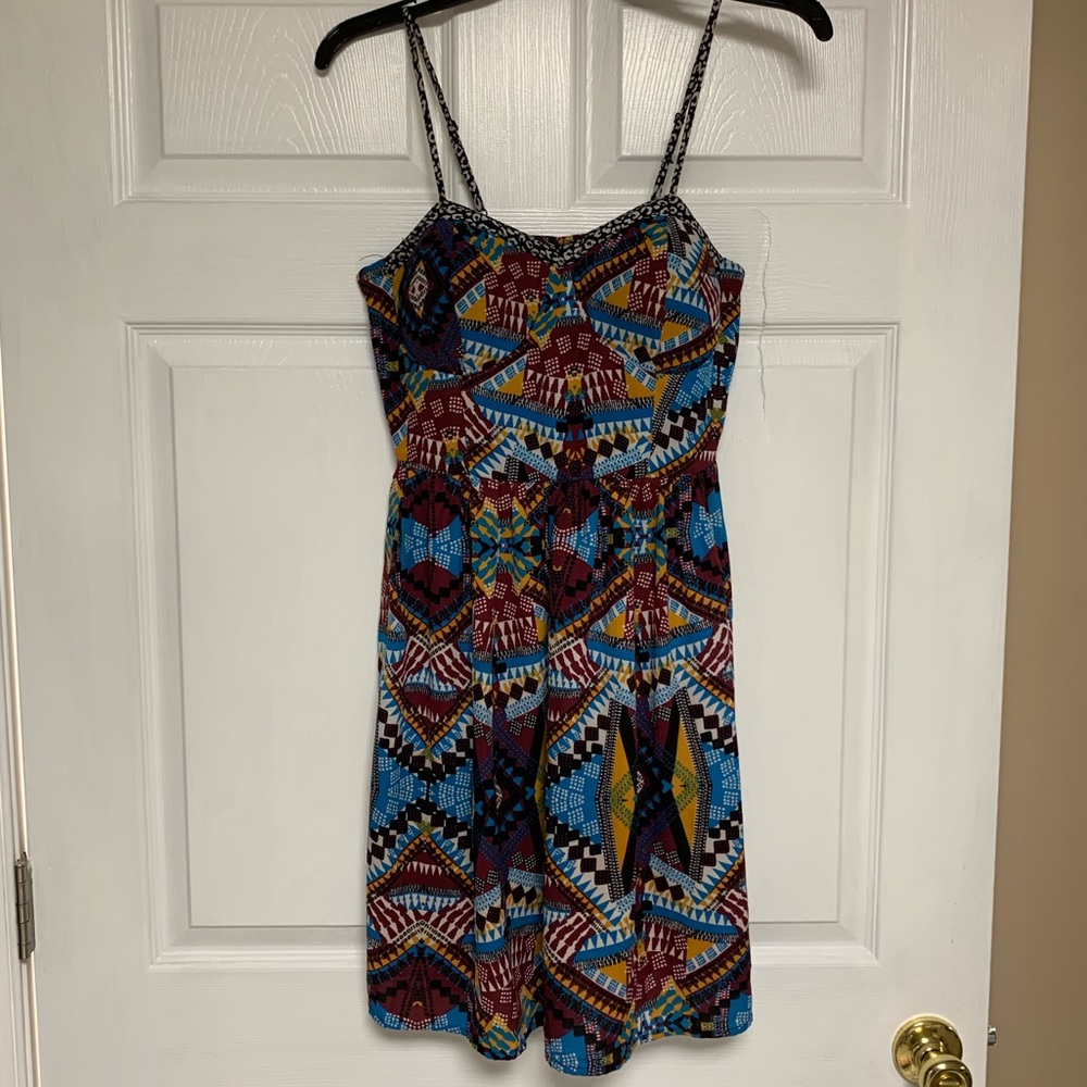 Aztec Boho Sun Dress